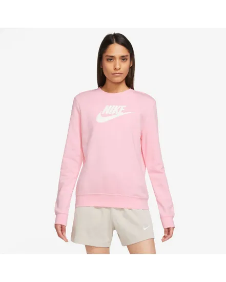 Sweat manches longues Femme W NSW CLUB FLC GX STD CREW Rose