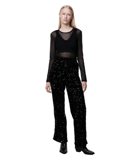 Legging Femme PCKAM HW WIDE PANT JRS NOOS BC
