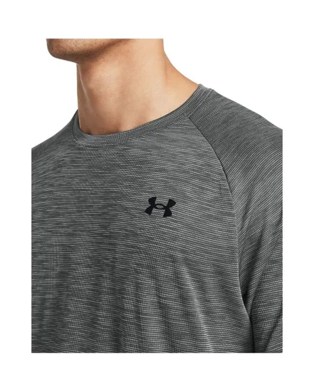 T-shirt Homme UA TECH TEXTURED SS Gris
