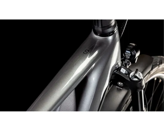 Vélo électrique trekking Homme KATHMANDU HYBRID SLX 800 Graphite