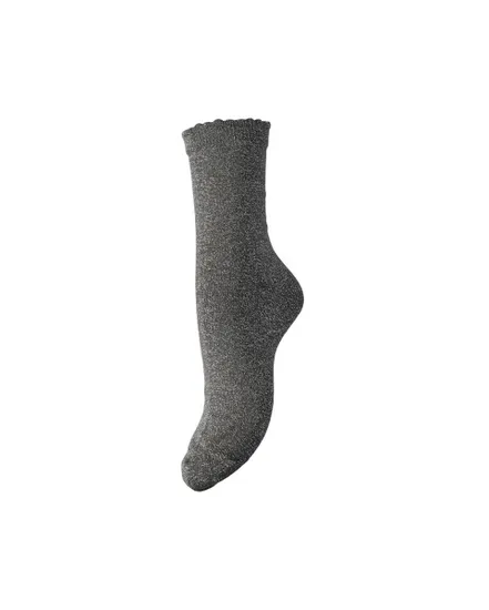 Chaussettes Femme SEBBY GLITTER LONG SOCKS Gris