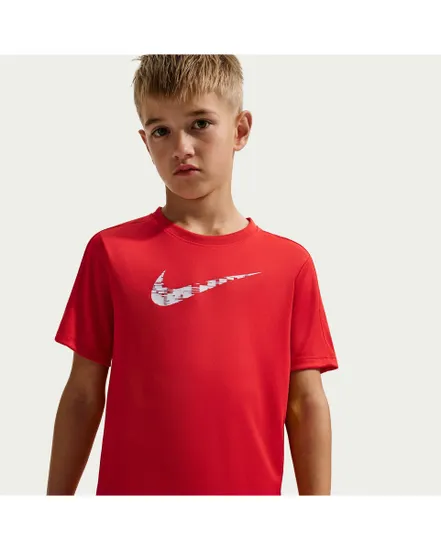 T-shirt Enfant B NK DF TRPHY23 SS TOP HBR Rouge