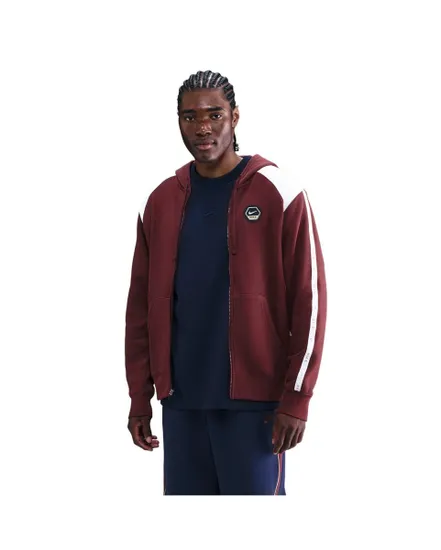 Sweat zip à capuche Homme M NSW CS HOODY FLC BB Bordeaux