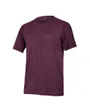 T-shirt manches courtes Homme GV500 FOYLE Violet