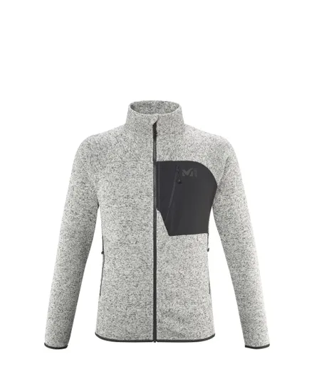 Veste zip manches longues Homme TRIBENI JKT Gris