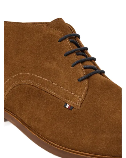 Bottines Homme HILFIGER DRESS SUEDE BOOT Marron
