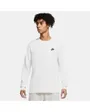 T-shirt manches longues Homme M NSW CLUB TEE - LS Blanc