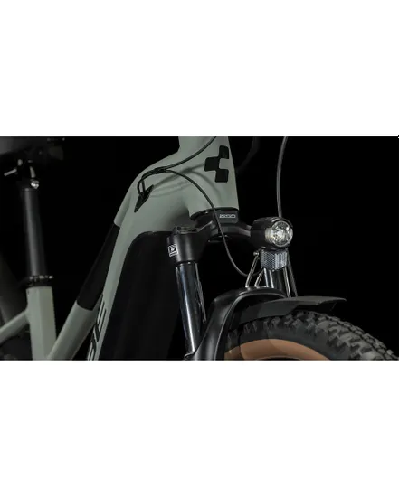 VTT électrique semi rigide Femme REACTION HYBRID PERFORMANCE 625 ALLROAD Gris