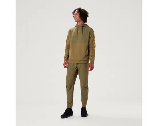 Sweat à capuche Homme TRAILSTER TECH HOODIE Vert Tweed