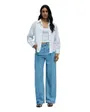 Pantalon Jogger Femme Salsa Wide Lightdenim