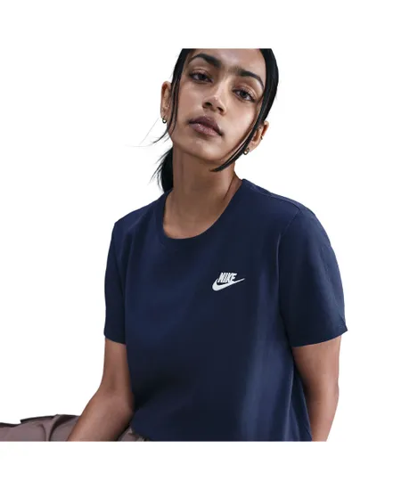 T-shirt Femme W NSW CLUB SS TEE Bleu