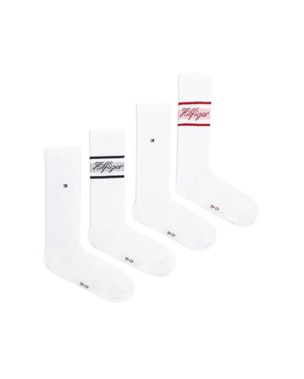 Chaussettes Sport Homme Coffret 4 Paires Tommy Hilfiger