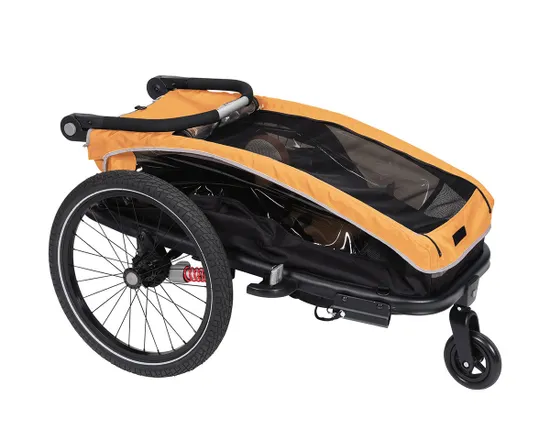 Remorque pour enfant MONO S BS-C09 Orange/Anthracite