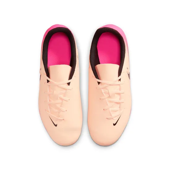 Crampons de football Enfant JR PHANTOM GX II CLUB FG/MG Rose