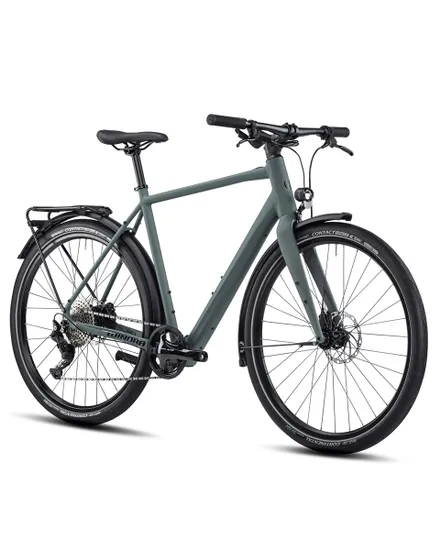 Vélo électrique urbain Unisexe E-FLITZER Bleu Gris