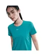 T-shirt Femme W NK ONE CLASSIC DF SS TOP WT Bleu