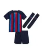 Ensemble Jeune Enfant FCB LK NK DF KIT HM Bleu Barcelone