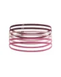 Lot de 6 elastiques Femme W S MINI ELASTIC 6PK Multicolore