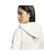 Sweat zip à capuche Femme W 3S FT FZ HD Beige