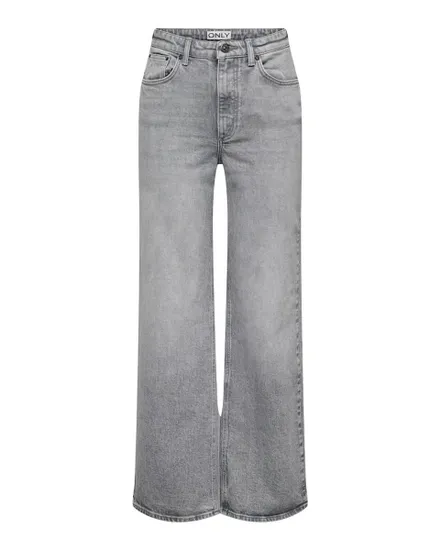 Jean Femme ONLJUICY HW WIDE LEG DNM REA707 NOOS Gris