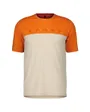 T-shirt manches courtes Homme DEFINED MERINO Orange/Beige