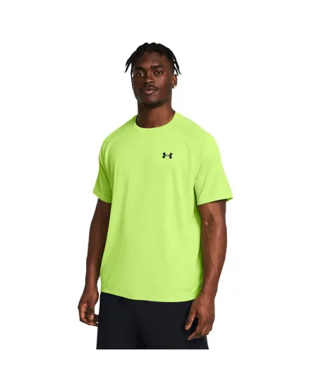 T-shirt MC Homme UA TECH TEXTURED SS Vert