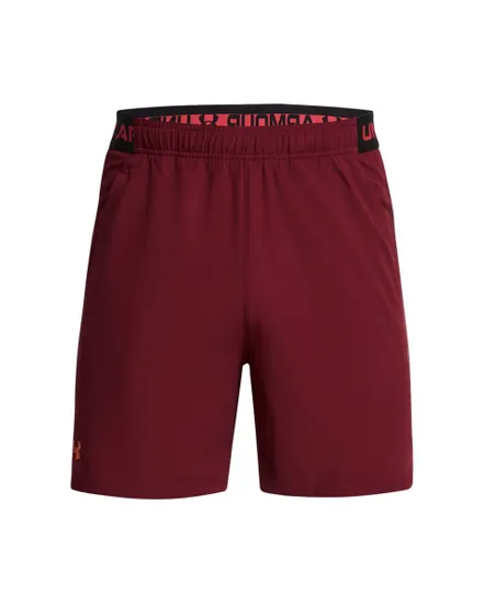 Short Homme UA VANISH WOVEN 6IN SHORTS Bordeaux