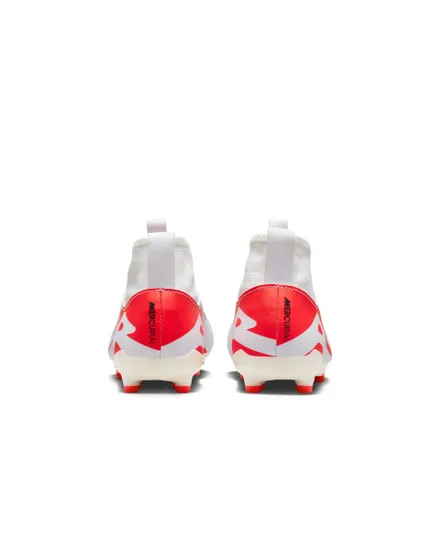 Crampons de football Enfant JR ZOOM SUPERFLY 9 ACAD FG/MG Blanc