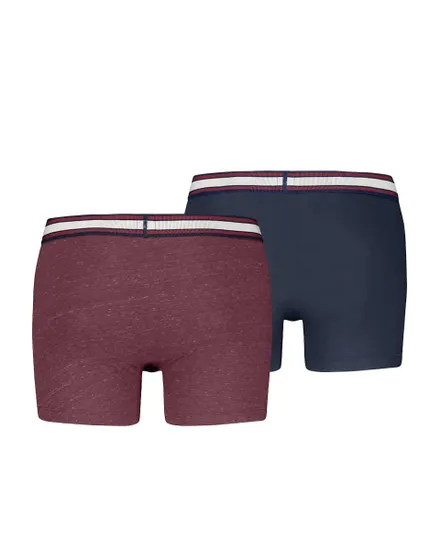 Lot de Boxers Homme Injected Slub Boxer Brief 2P