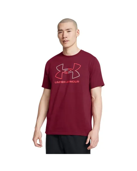 T-shirt MC Homme UA GL FOUNDATION UPDATE SS Bordeaux