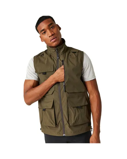 Veste sans manches Homme TRAVELPACKAWAYB/W Vert