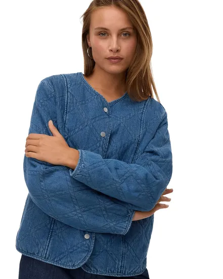 Veste en Jean Femme VMERA LS Quilted DNM