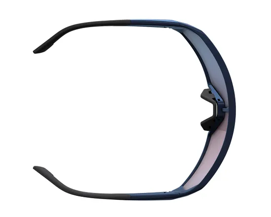 Lunettes Unisexe PRO SHIELD Bleu Marine/Bleu Chrome Enhancer