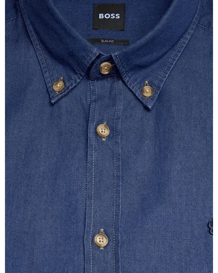 Chemise Homme H-ROAN BD-E-C1-253 Bleu Clair