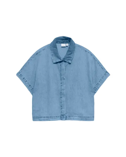 Chemise Femme VMINGEBORG Denim Mix