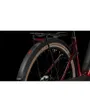 Vélo électrique urbain Unisexe SUPREME HYBRID PRO 500 Rouge