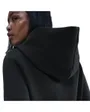Sweat à capuche Femme W NSW PHNX FLC SHRUNKEN HOODIE Noir