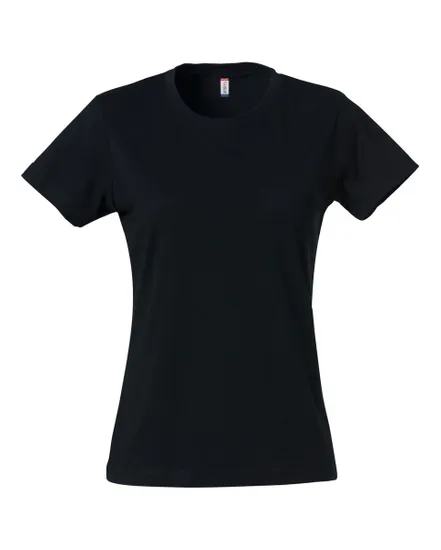 T-Shirt Femme BASIC T LADIES Noir