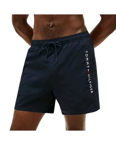 Short De Bain Homme Medium Drawstring Zip Pocket