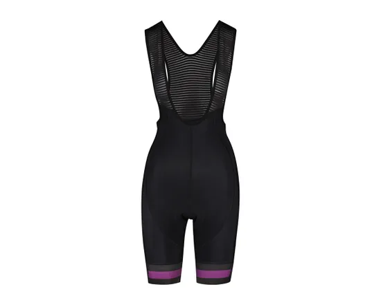 Bretelles De Soutien-gorge En Nylon Avec Dentelle Noir-violet - 6 élastiques, Longueur 63-69cm