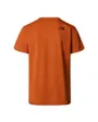 T-shirt Homme M S/S SIMPLE DOME TEE Orange