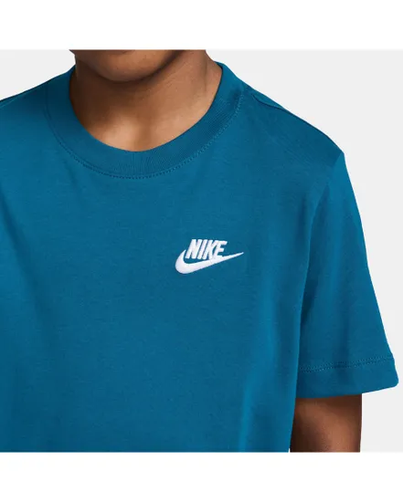 T-shirt Enfant plus agé K NSW TEE EMB FUTURA LBR Blanc