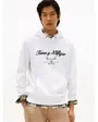 Sweat à capuche Homme SCRIPT LOGO HOODY Blanc