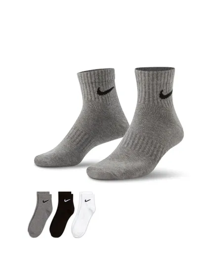 Lot 3 paires de chaussettes mi-hautes Unisexe Nike U NK EVERYDAY