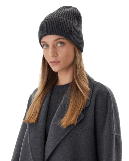 Bonnet Femme CK Metal Wool Beanie