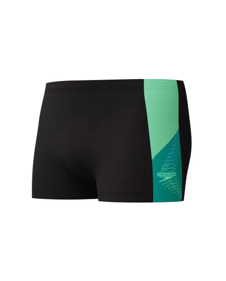 Short de bain Homme ECO DIVE AQSH BLAGRN Noir