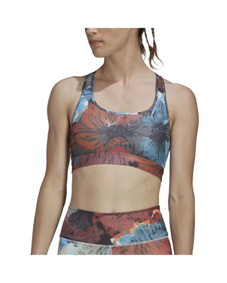 Brassière de sport Femme PWR MS M4T Rouge