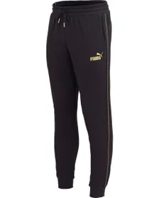 Pantalon de survetement Homme M ESS TAPE GOLD PANT FL Noir