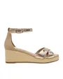 Sandales Femme FLAG METALLIC MID WEDGE ESPAD Or