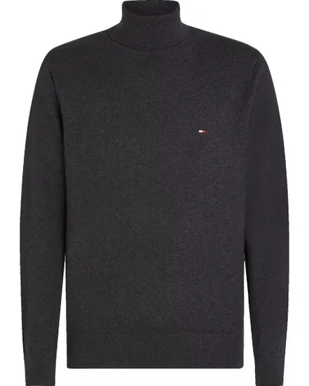 Pull col roulé Homme PIMA ORG CTN CASHMER Gris